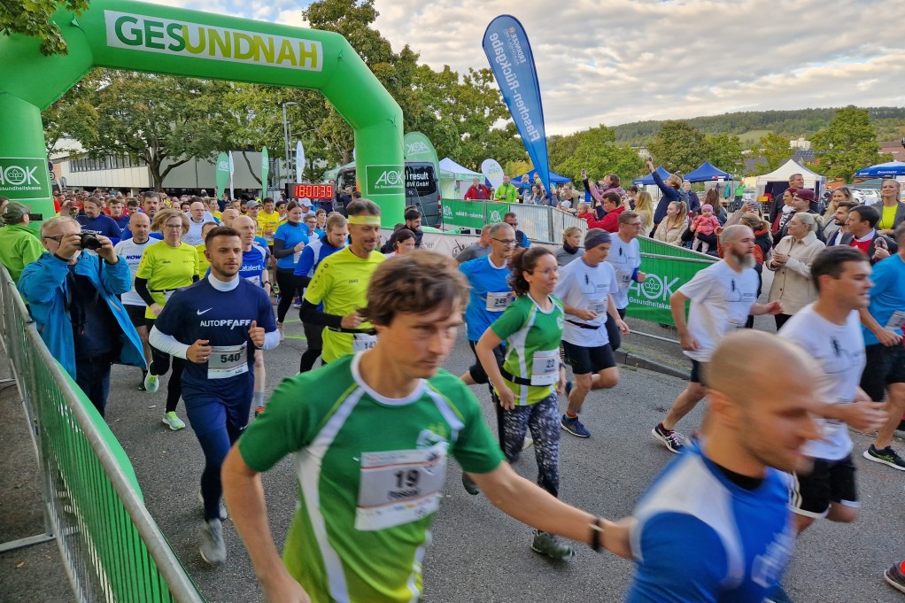 Der AOK Firmenlauf Mosbach verbindet Sport, Gemeinschaft und Inklusion in der Region Rhein-Neckar-Odenwald. ©Stadt Mosbach
